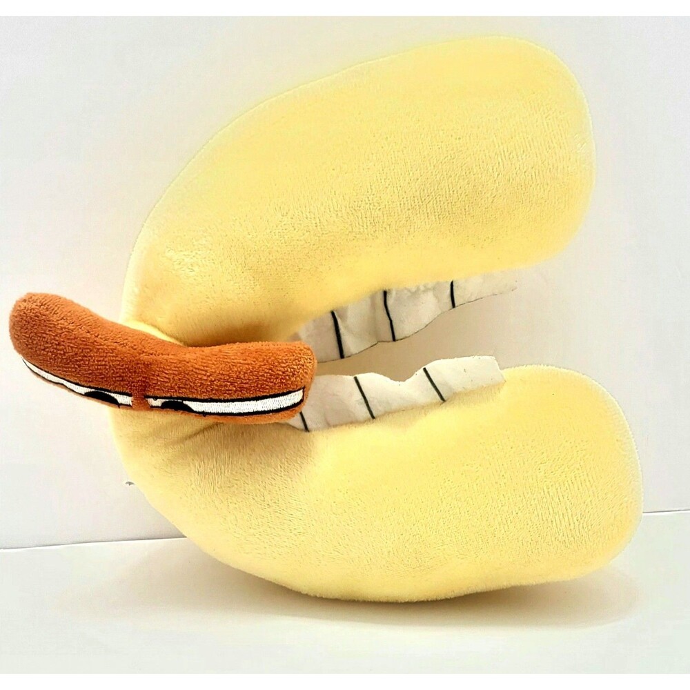 Alphabet Lore Letter C Plush Stuffed Animal Toy Yellow 9" Educational Monster